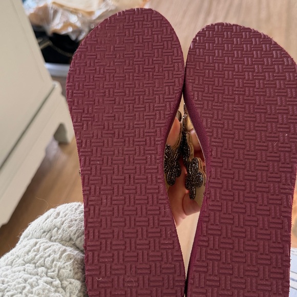 Free People New Laidback London Conley Leather Sandal Silky Pink Best seller 🌸☀️ - Picture 8 of 8